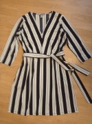 H&M -  sukienka w paski