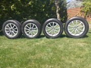 Koła: felgi oryg. Audi,opony letnie Continental225/60r17 4szt do negocjacji