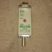 Bezpieczniki topikowe ( paczka ) 16A 690V