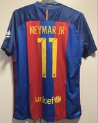 Koszulka Neymar Jr 11 FC Barcelona M 2016/2017 La Liga FIFA World Champions