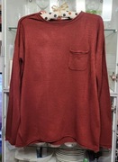 Sweter lekki cienka dzianina