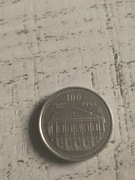 moneta 100 peset 1997 rok