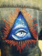 Kurtka jeansowa "RESET WORLD"