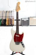 1966 Fender Musicmaster II in Olympic White 6.2lbs. 23 short scale