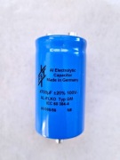 Kondensator elektolityczny F&T GM 4700uF 100V -40 +105 °C Made In Germany