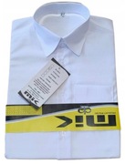 MIK elegancka koszula chłopięca 74 cm z długim rękawem biała  G9940