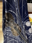 Szal chusta Hermès instrument muzyczny skrzypce