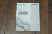 Oryginalna instrukcja obsługi do ampllitunera Technics SA-AX730 530 
