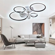 Wentylator sufitowy LED 96W z pilotem lampa 2w1