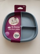 Talerzyk 2w1 z przyssawką b.box niebieski 6m+