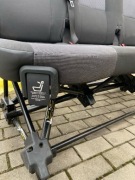 Citroen jumper kanapa,siedzenie 2 rząd 