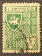 Herb Pogoń (Vytis). Litwa 1920 r
