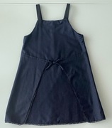 Sukienka granatowa Zara rozm. 140 BDB