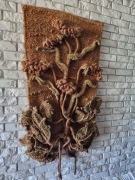 Gobelin 3D tkanina artystyczna przestrzenna 86r. Nurt MAGDALENY ABAKANOWICZ