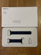 Pasek Apple Watch 49mm Blue Ocean Band - Natural Titanium Finish