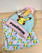 Pokémon Pikachu - komplet / zestaw zimowy czapka komin rękawiczki