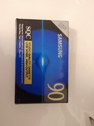 Kaseta magnetofonowa Samsung SQC 90, nowa oryginalnie zapakowana