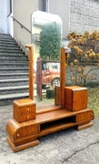 Toaletka Art Deco 1930 Lata 30 Lustro Brzoza