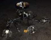 Kryształowy żyrandol