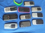 zestaw telefonów 2310 pakiet 6100 solid 6070 sony 113 mix 6020 u600 opaska 