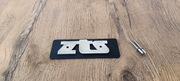 Polerowany napis ZTS + podkładka wydruk 3D 11x4cm stal nierdzewna 3mm 
