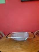 Cedzak stalowy duzy rozsuwany