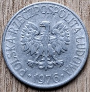 1 zł. 1978 r. w zestawie 5 monet  PRL + 1 zł. 1989 r gratis