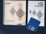 ATARI ST BASIC Sourcebook ant Tutorial + Quick Reference Guide