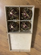 Santa bombki szklane 100 % hand made Polska