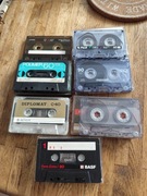 7 kaset audio Diplomat Polimer Maxell TDK Fuji