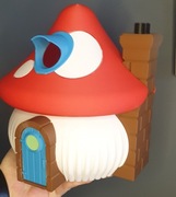 Domek budka dla ptaków z uchwytem do montażu na drzewie lub płocie