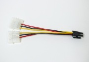 Kabel zasilania karty graficznej MOLEX 6PIN GPU przejściówka