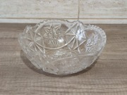 Kryształowa salaterka PRL