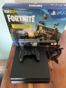 PS4 slim oryginalny pad + the last of us + uncharted 4