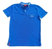 DIESEL  t-shirt  oryginalna  niebieska koszulka polo  rozmiar  M