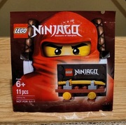 Lego Ninjago 2855916 Golden Sword plus rack display saszetka unikat rarytas