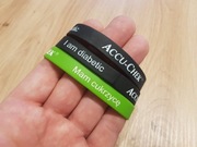 Opaski silikonowe Mam cukrzycę I am diabetic