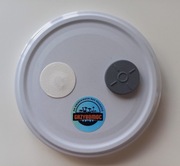 Nakrętka do grzybni w płynie Fi82 biała 1szt.