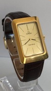 Omega Geneve Tank, nakręcany pozłacany  zegarek męski lub unisex - LUX