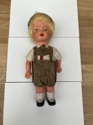 lalka plastikowa stara, moze przedwojenna, austria albo niemcy