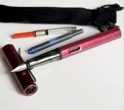 Lamy Al Star F oryginalne pióro wieczne naboje tłoczek do atramentu i etui