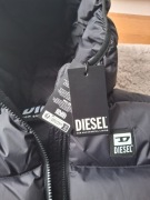 Kurtka ocieplana Diesel na 176cm czarna nowa z metkami, oryginał 