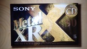 Kaseta magnetofonowa nowa Sony Metal XR 90 min