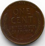 USA 1 cent 1947 S          
