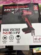 Powerworks wiertarka wkrętarka 24V
