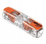 WAGO SZYBKOZŁĄCZKA WAGO DRUT/LINKA PRZELOTOWA 2x4mm 30 sztuk+GRATIS