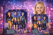 Lalki KPOP Demon Hunters zestaw 3 lalek muzycznych dla dzieci
