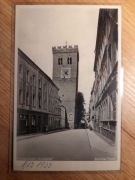 ZĄBKOWICE ŚLĄSKIE Frankenstein krzywa wieża  1933