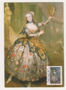 kobieta- maximaphilia stempel pocztowy pierwszego dnia -1983