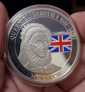 Moneta 12 najsłynniejszych Brytyjczyków (12 Greatest Britons) 1 dolar